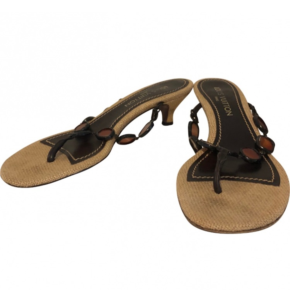 Louis Vuitton CLOTH FLIP FLOPS